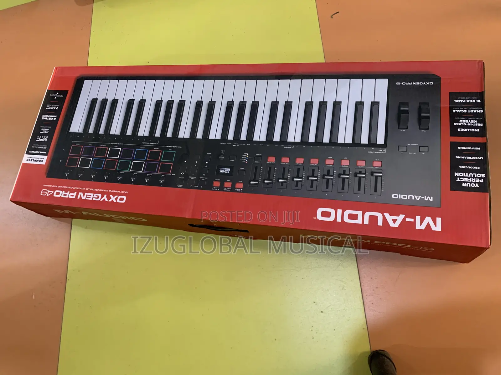 M-Audio Oxygen Pro 49-Key Usb Midi Keyboard Controller