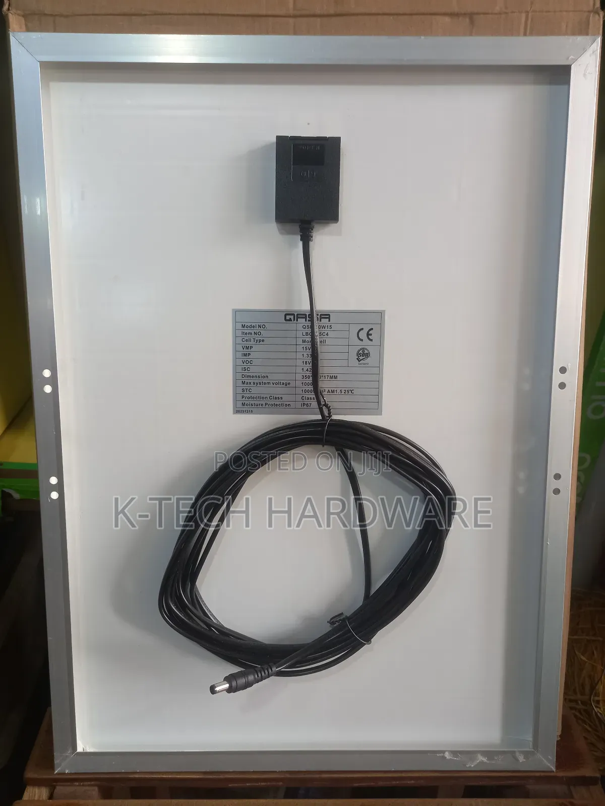 20w15v Qasa Solar Panel QSP-20w15