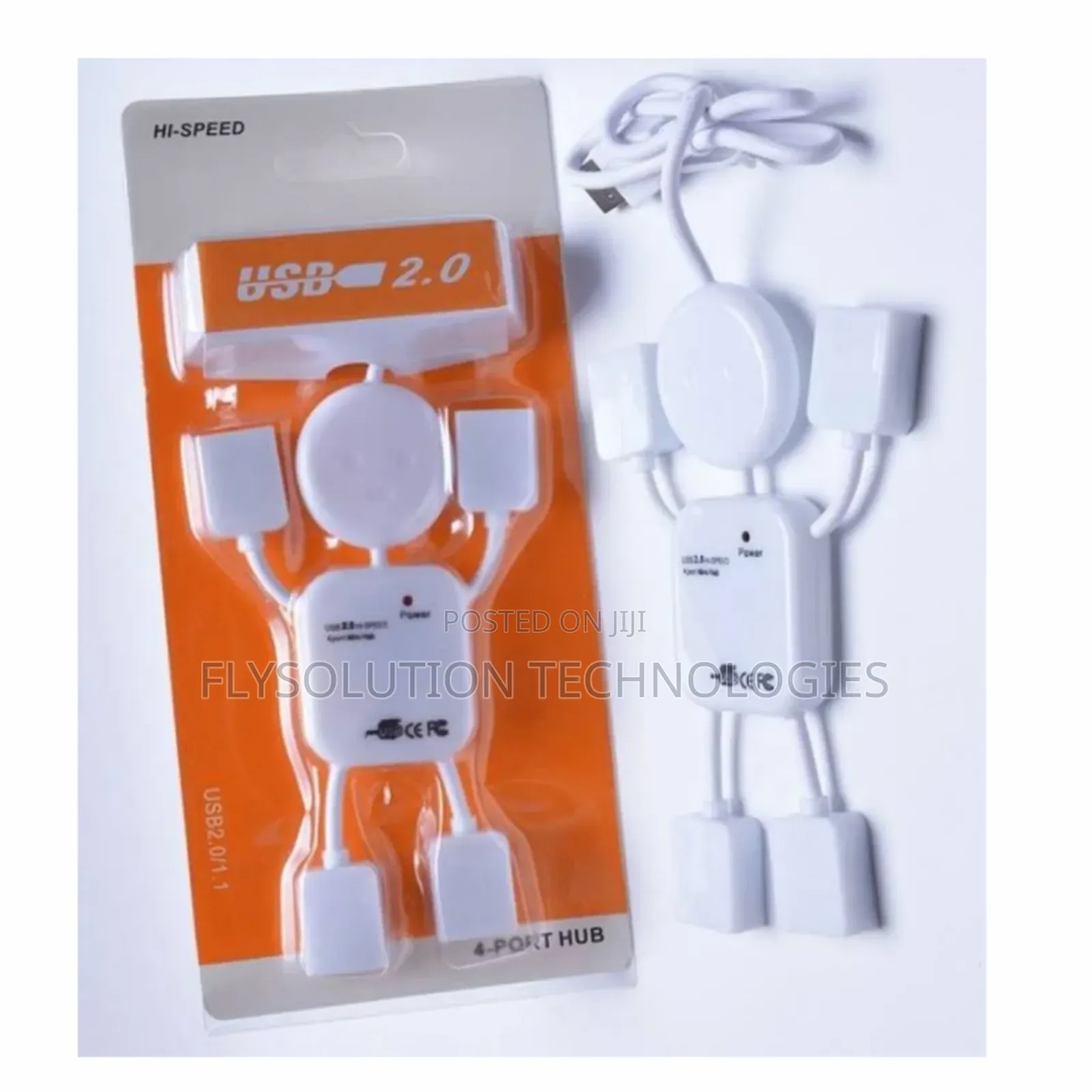 4 Port Robot Usb Hub