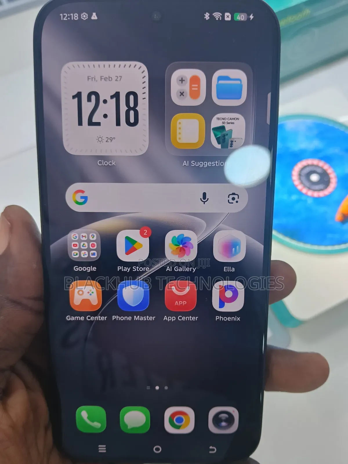 New Tecno Camon 50 256 GB Silver