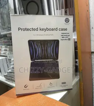 Samsung Galaxy Tab A9 Plus Keyboard Case With Trackpad and Light