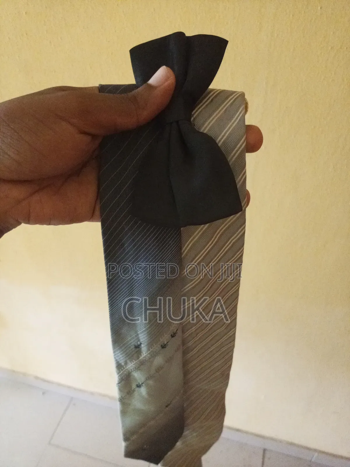 Men Long Ties and Bold Black Tie