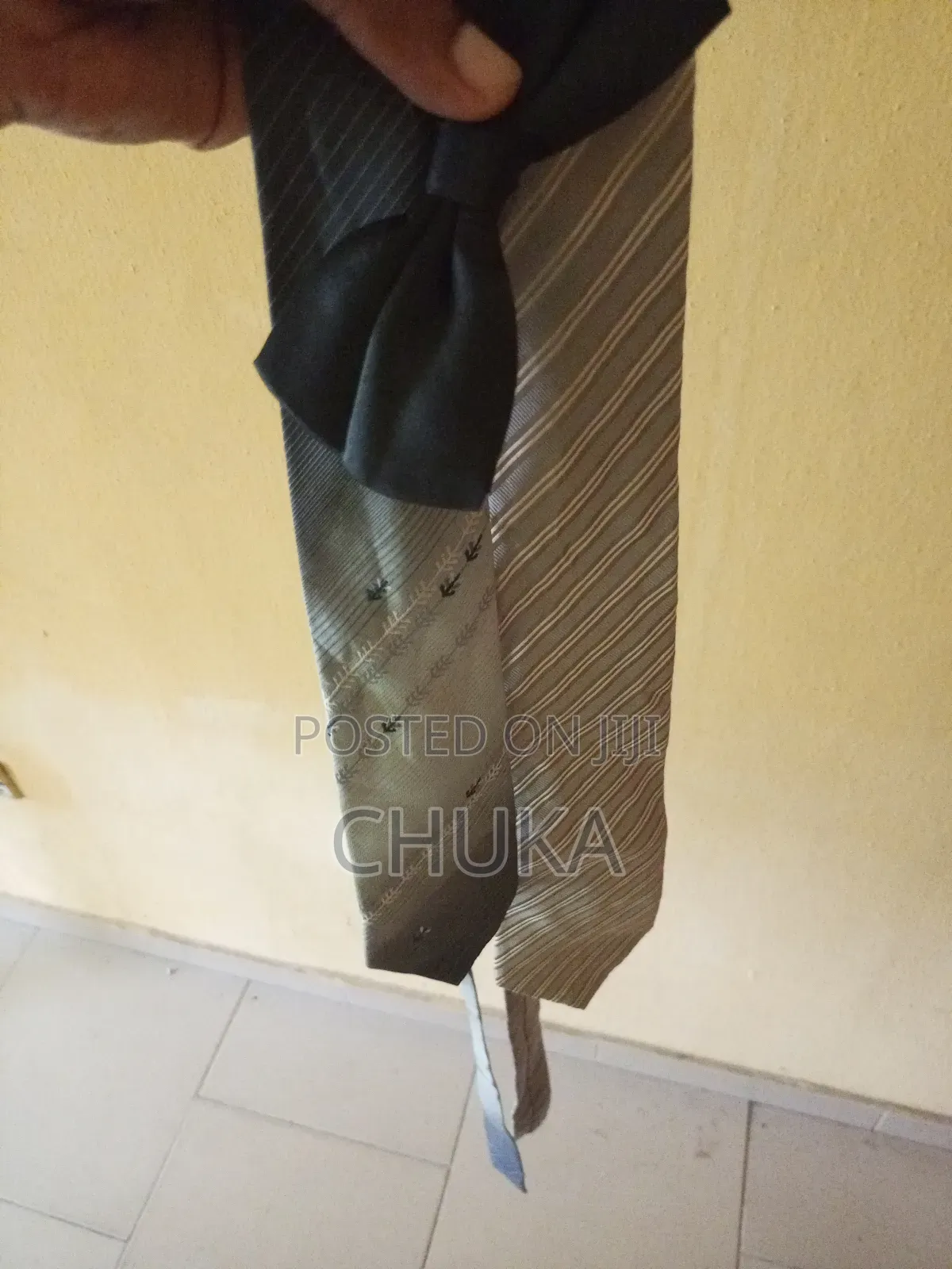 Men Long Ties and Bold Black Tie