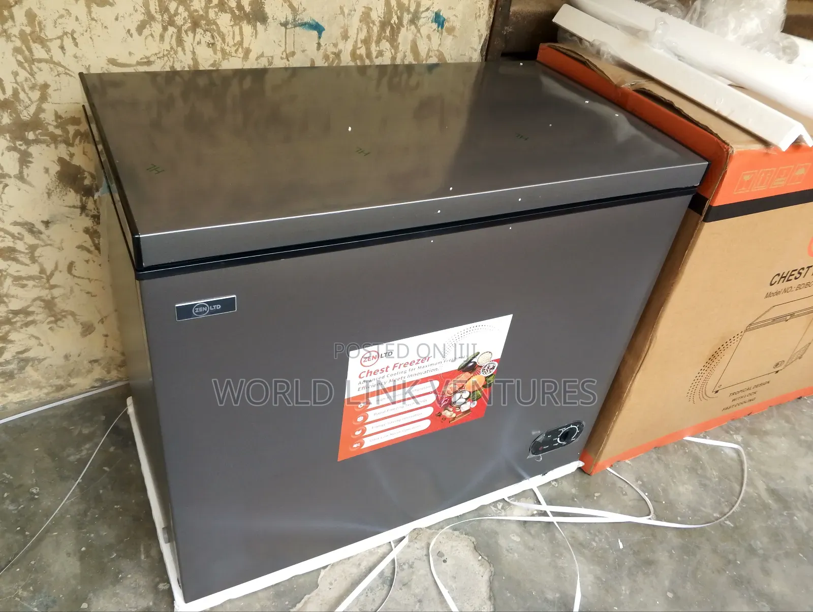 Zen LTD Chest Freezer 200 Liters