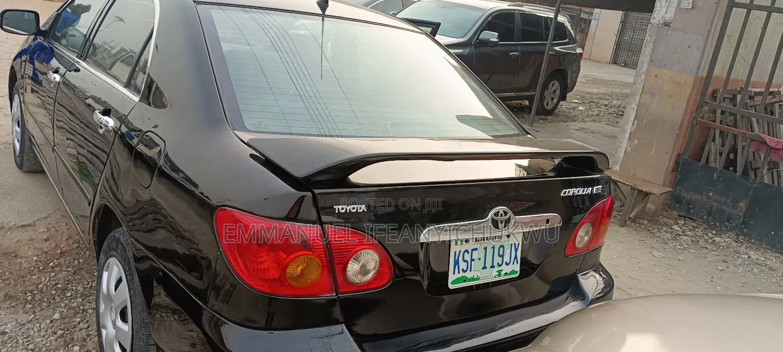 Toyota Corolla Sedan Automatic 2003 Black