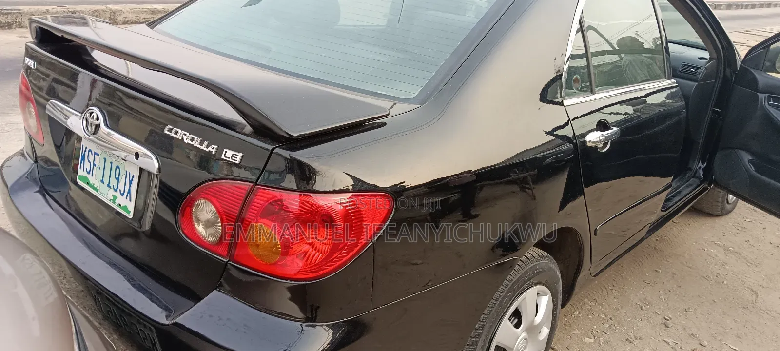 Toyota Corolla Sedan Automatic 2003 Black