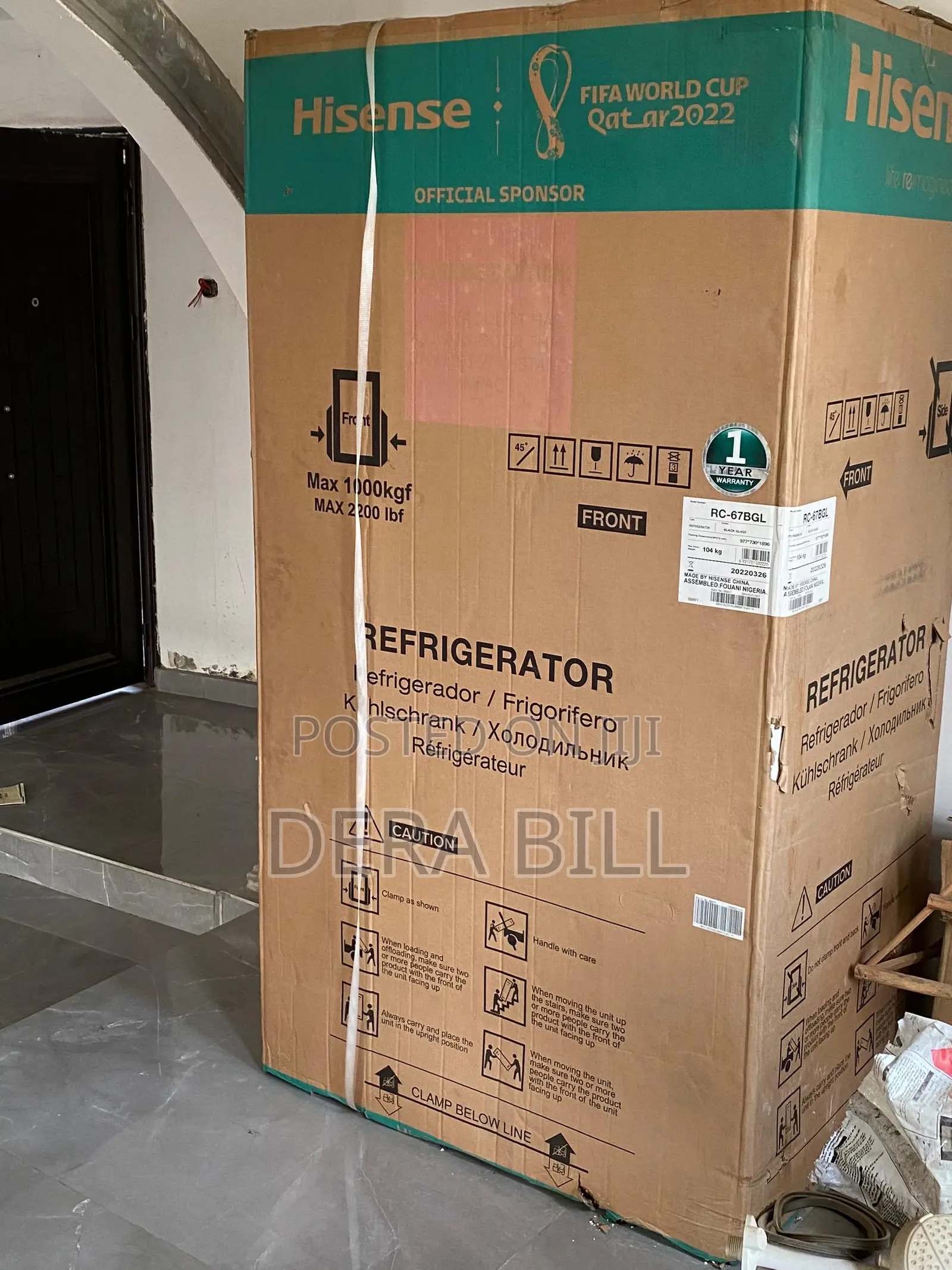 Hisense Rc-67 BGL 514 Liter