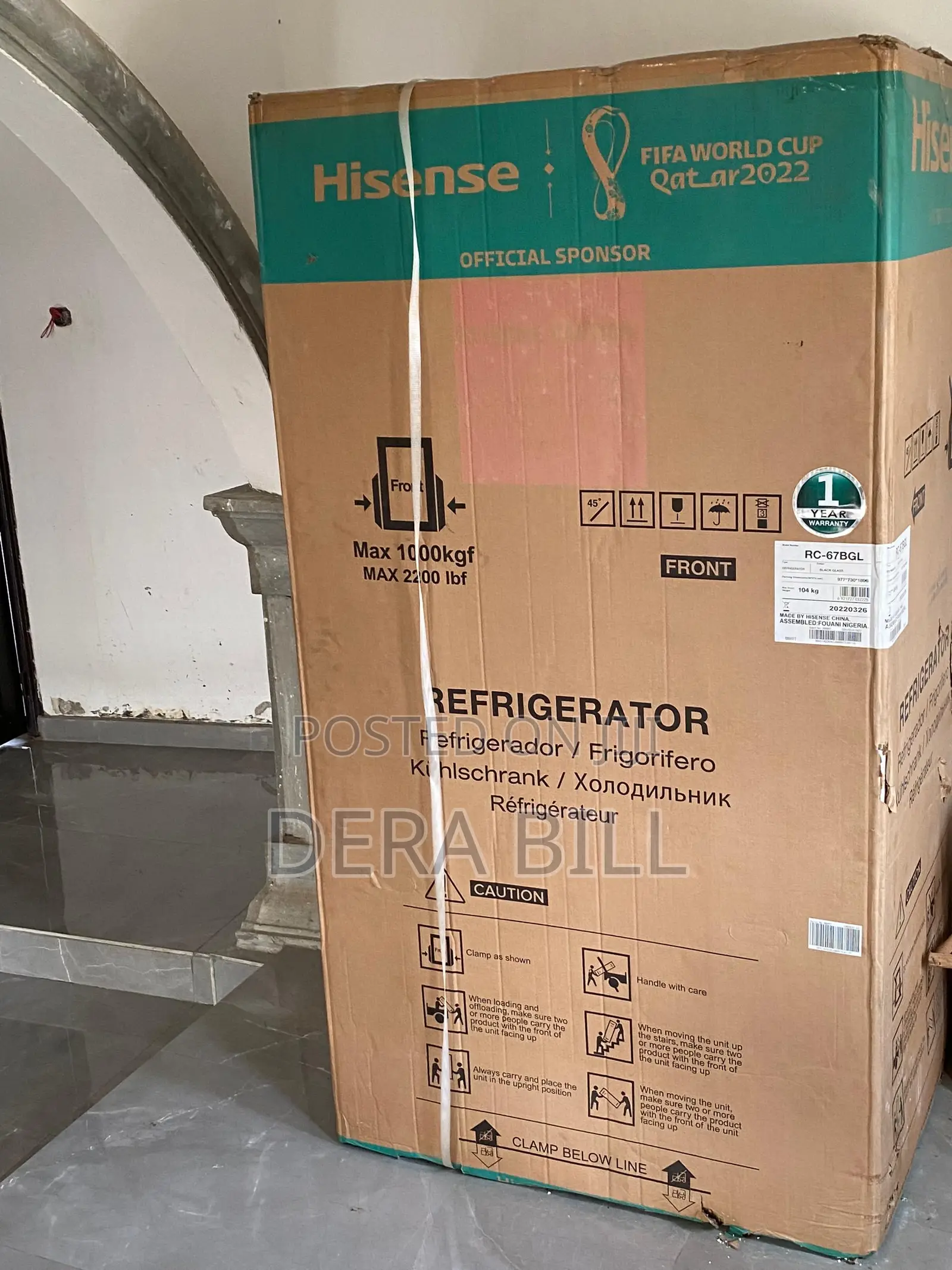 Hisense Rc-67 BGL 514 Liter