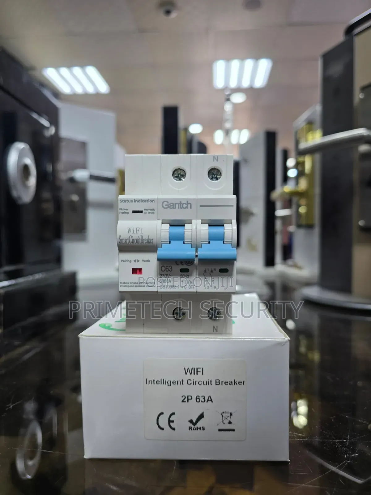 Security Wifi Intelligent Circuit Breaker