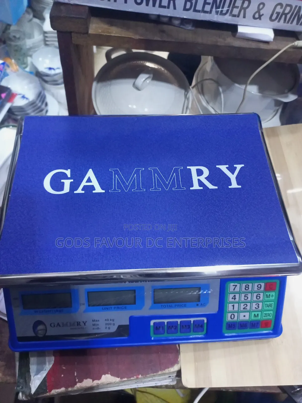 Gammry Electronic Pricing Scale