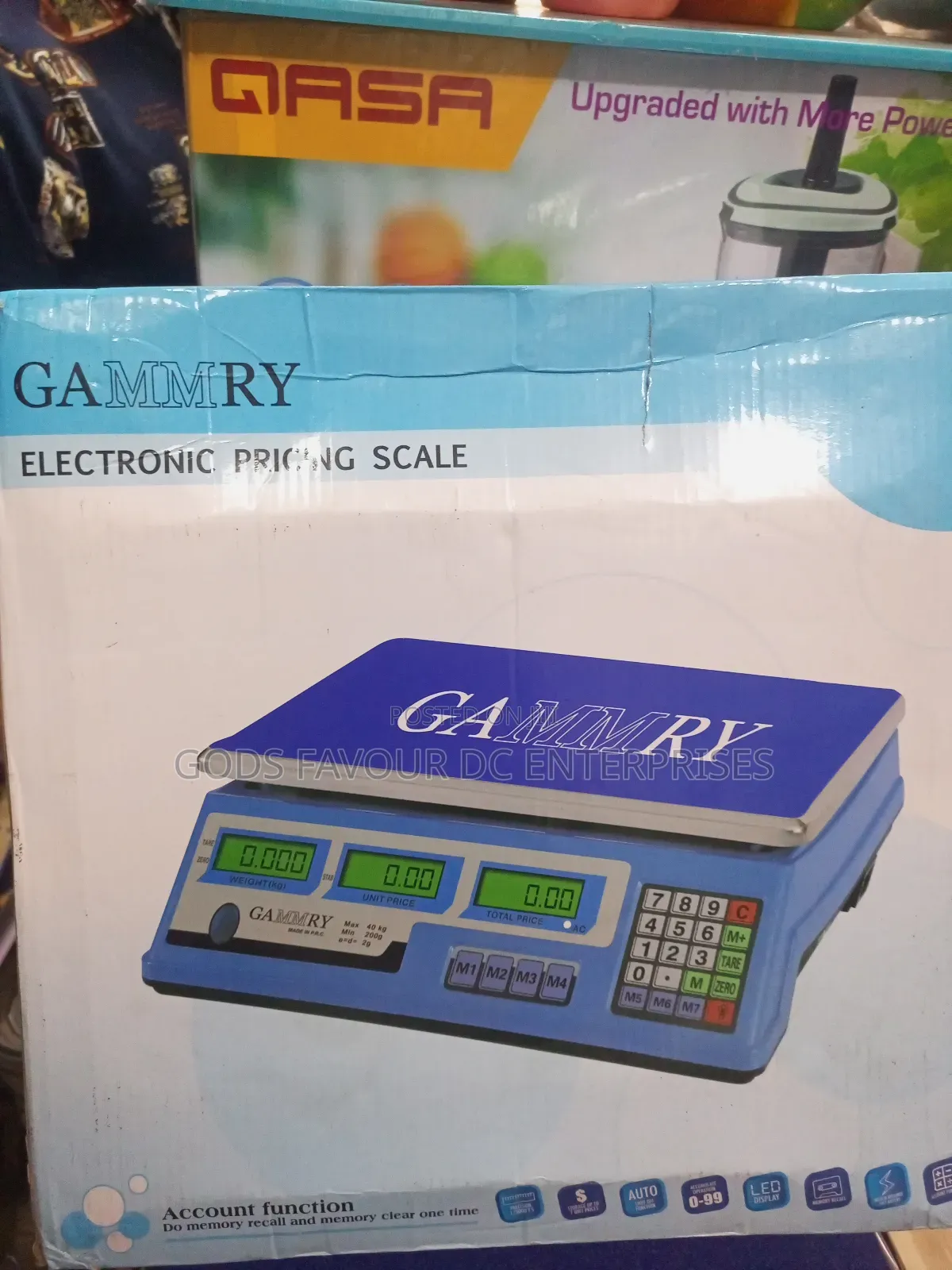 Gammry Electronic Pricing Scale