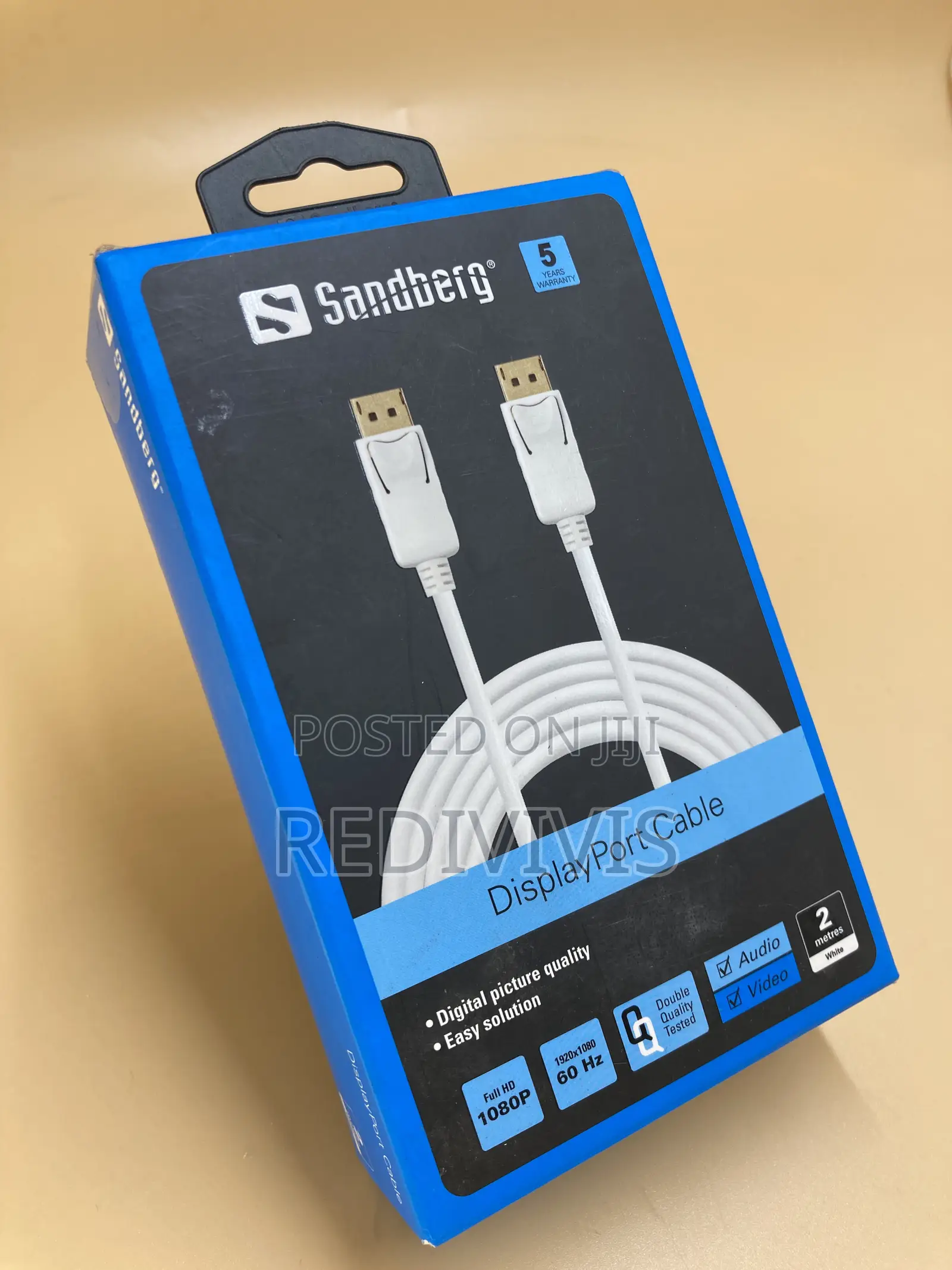 Sandberg Displayport Cable 2m