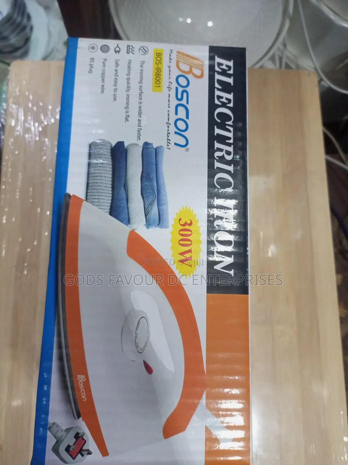 Electric Pressing Iron 300w