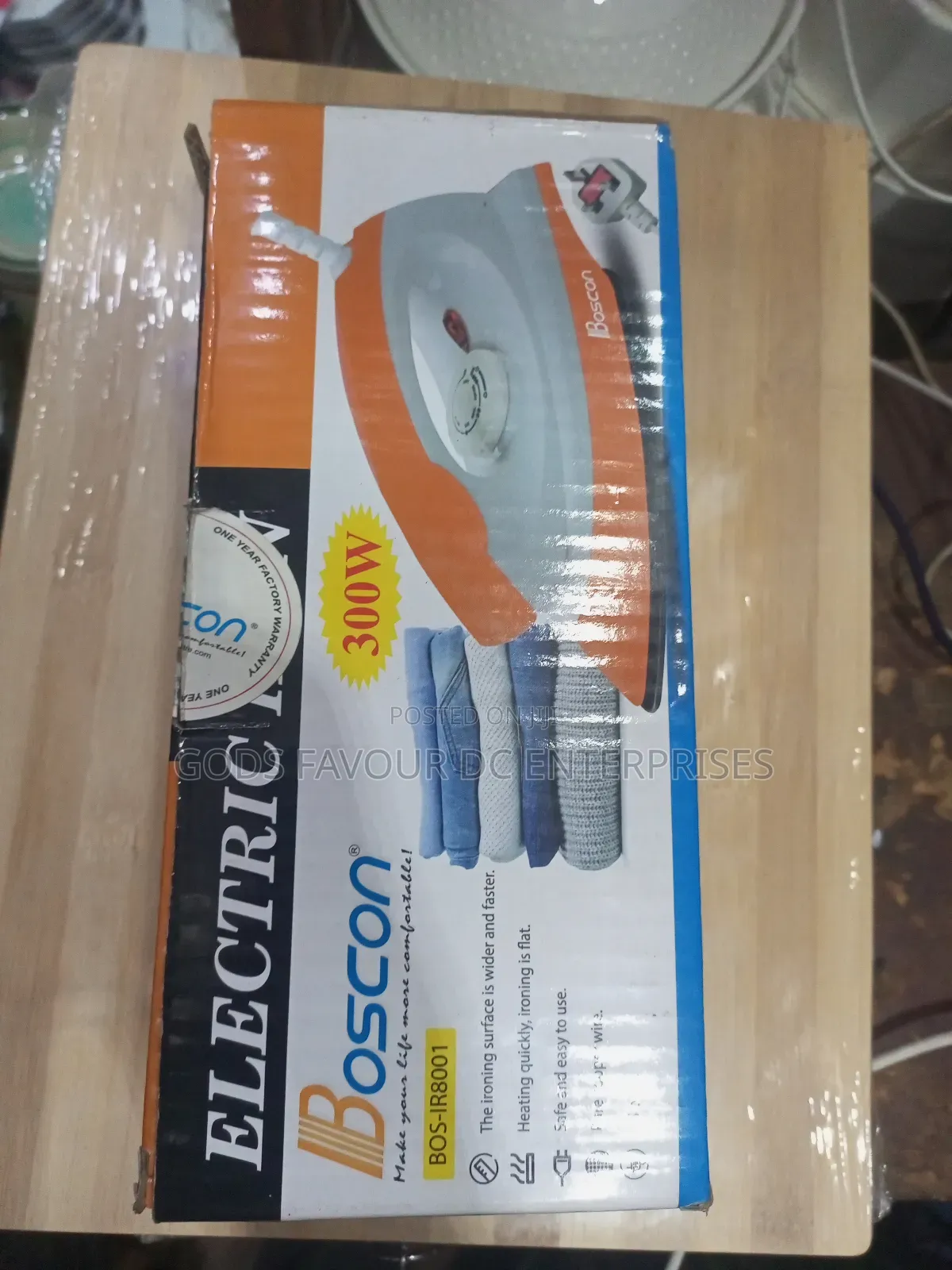 Electric Pressing Iron 300w