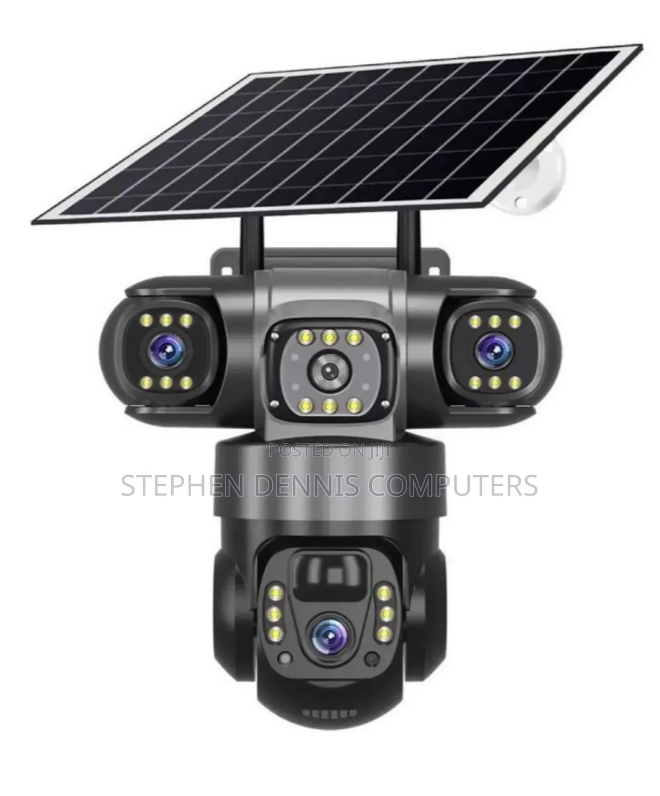 Triple Lens 4g Solar CCTV Wireless Camera