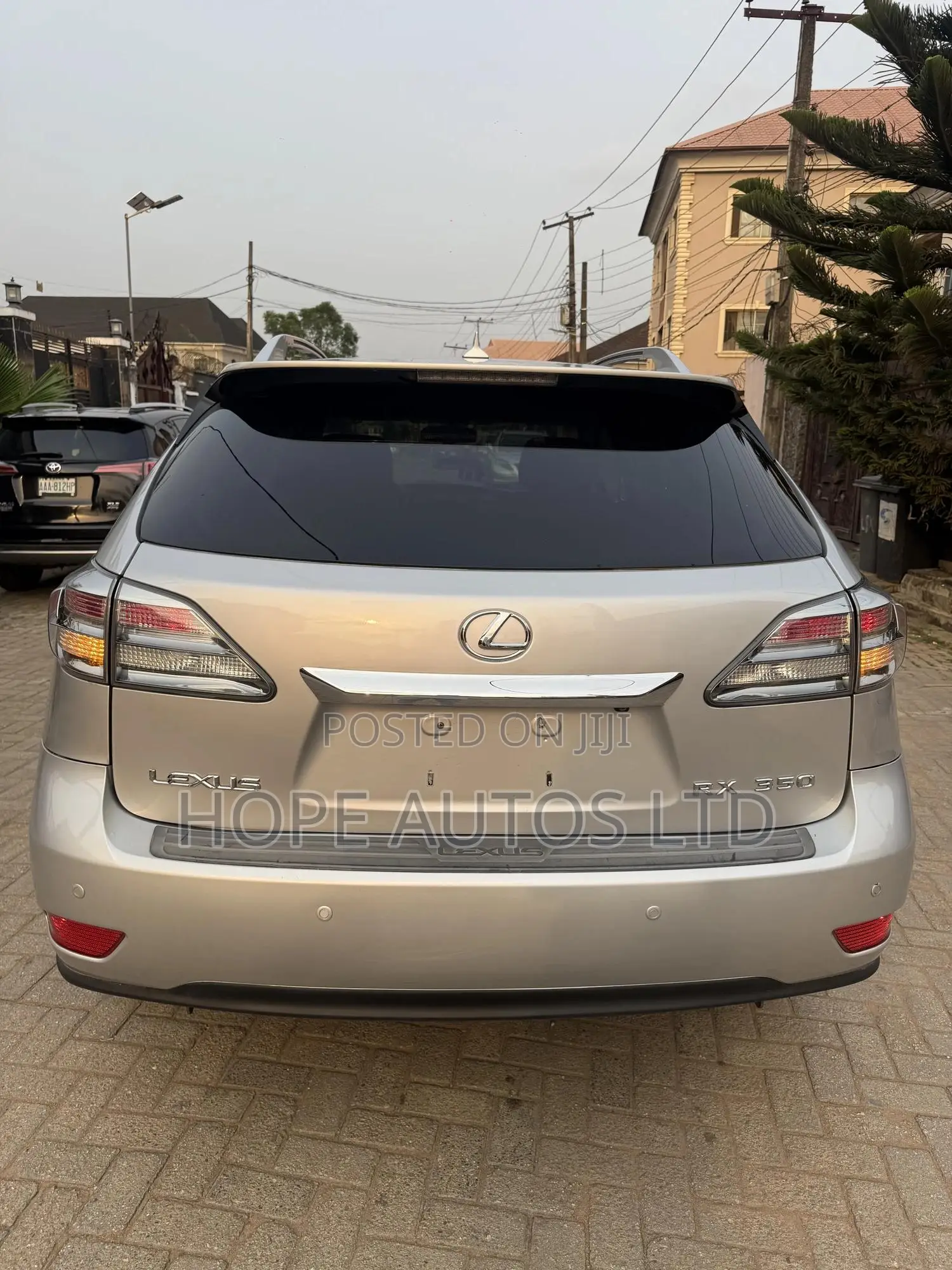 Lexus RX 350 2011 Silver