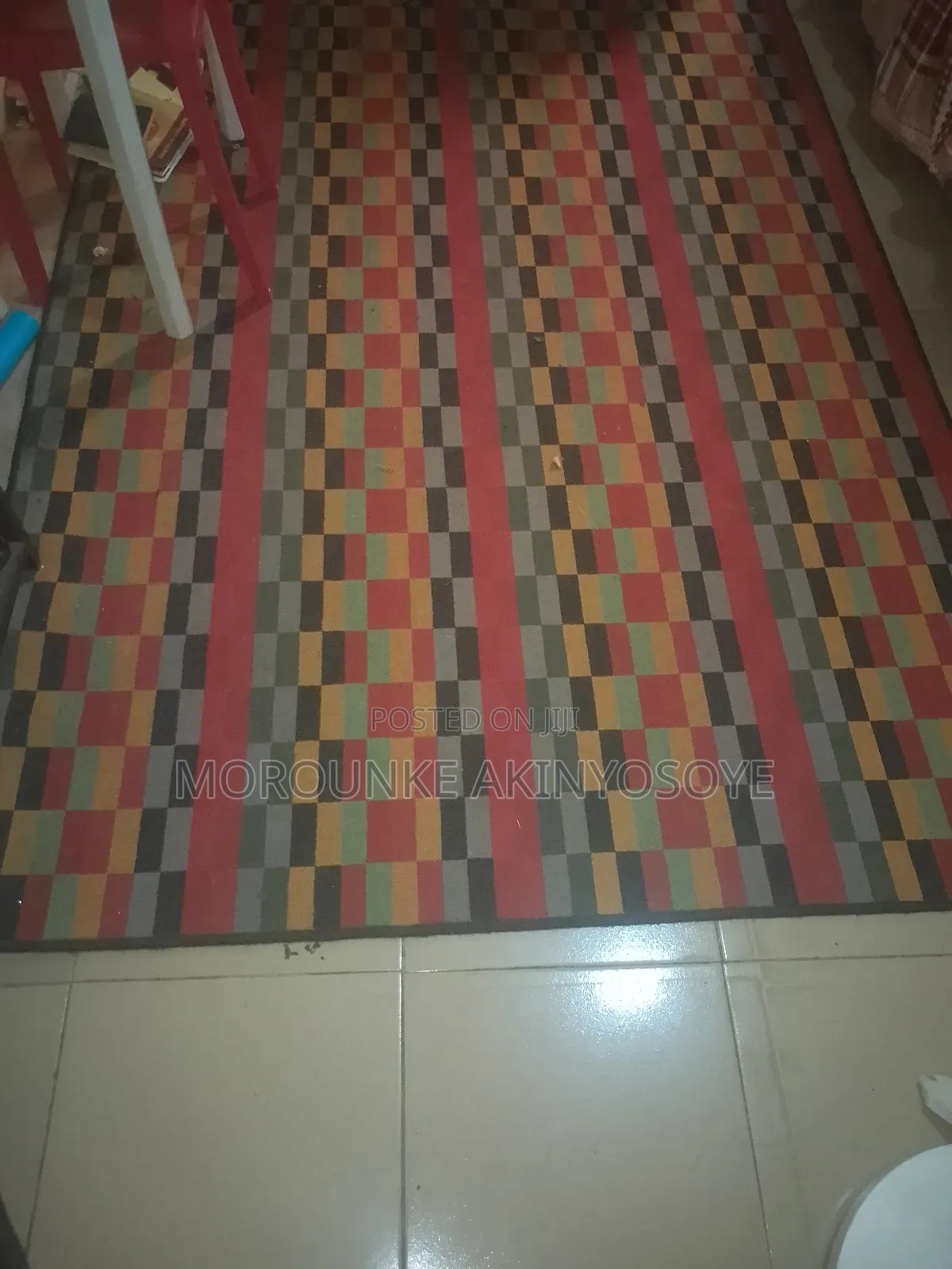 Multicoloured Centre Carpet