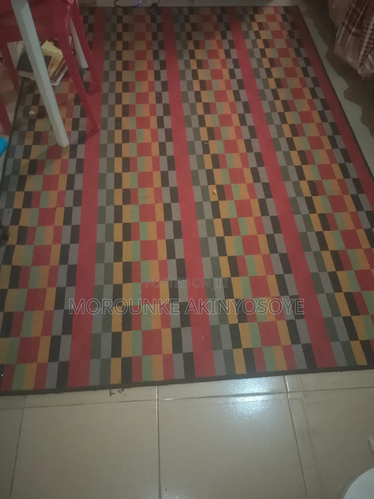 Multicoloured Centre Carpet