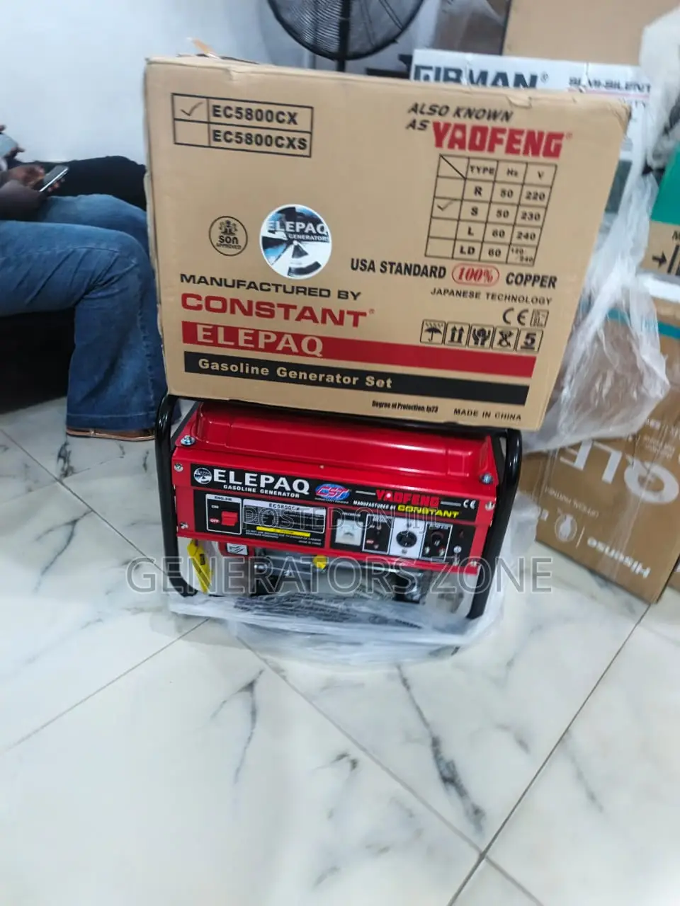 Elepaq 3.5kva Portable Power Unit