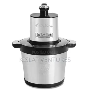 Lexical 8l Multi-Purpose Food Chooper Yam Pounder - 800w