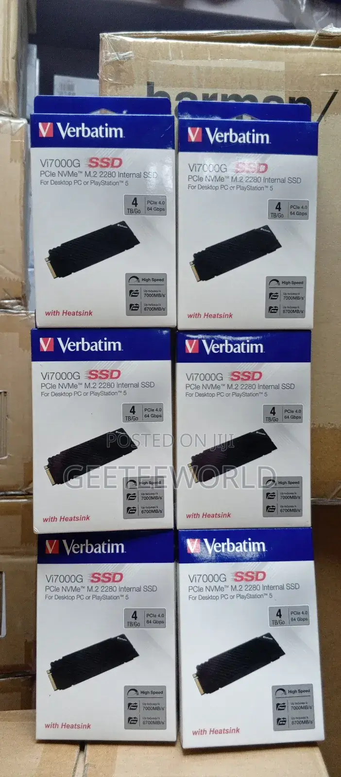 Verbatim SSD 4tb With Heatsink