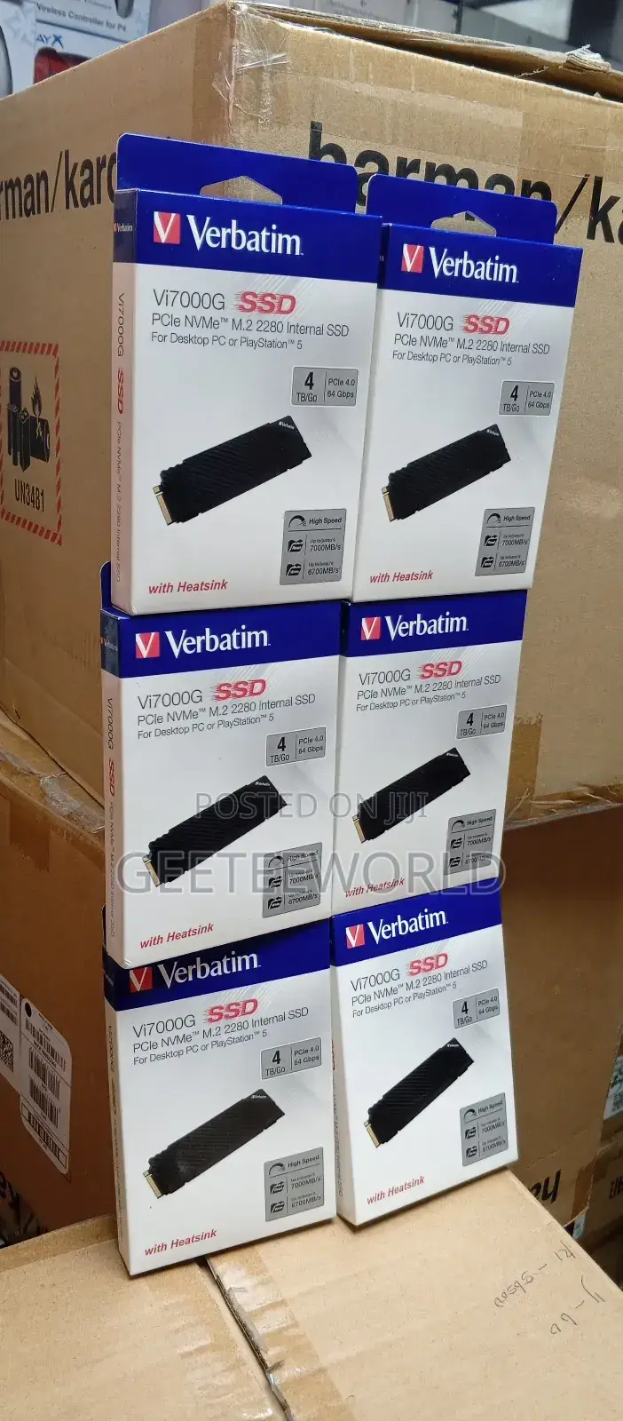 Verbatim SSD 4tb With Heatsink