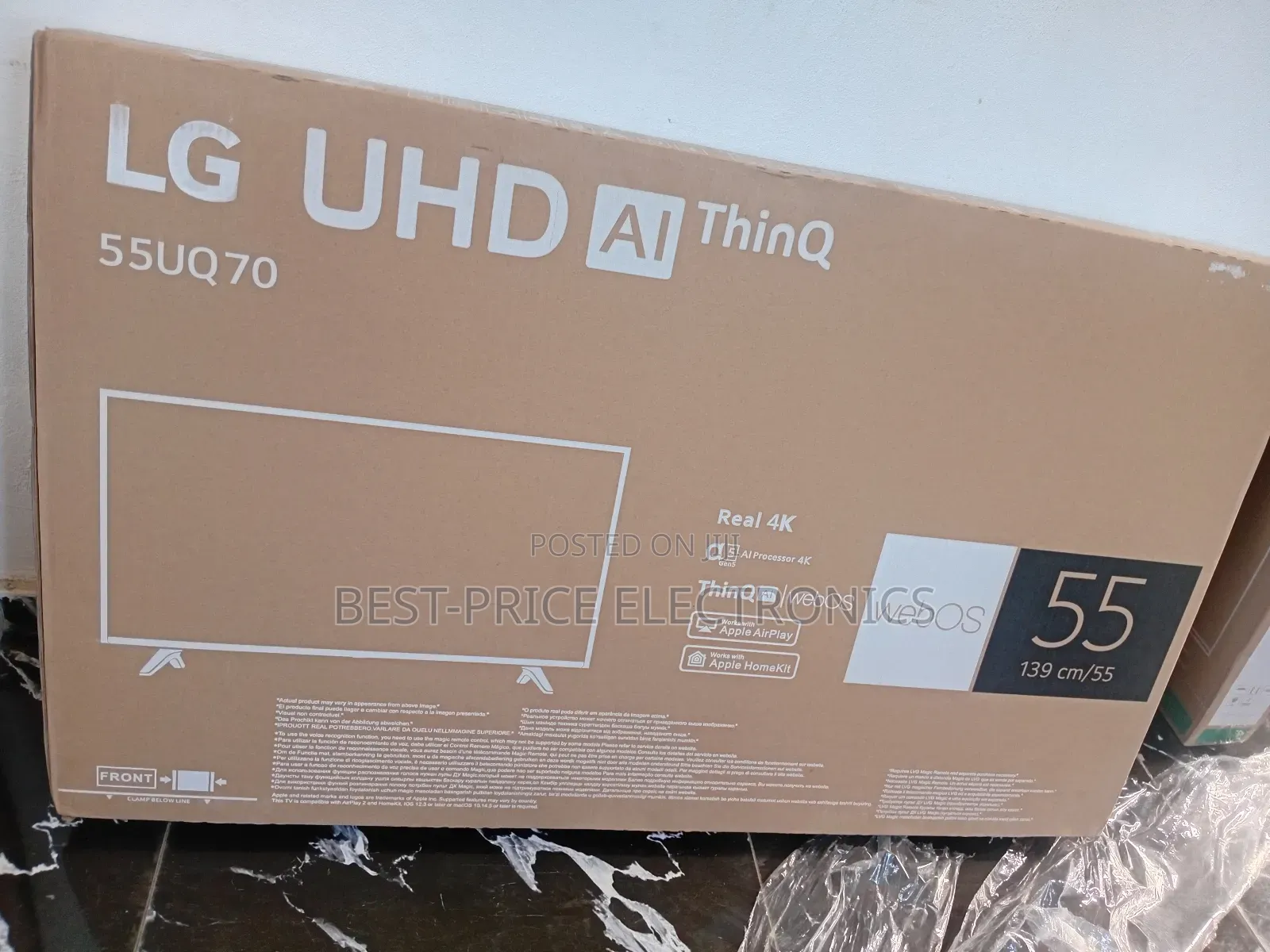 Lg 55 Inches Home Dash Boardtv