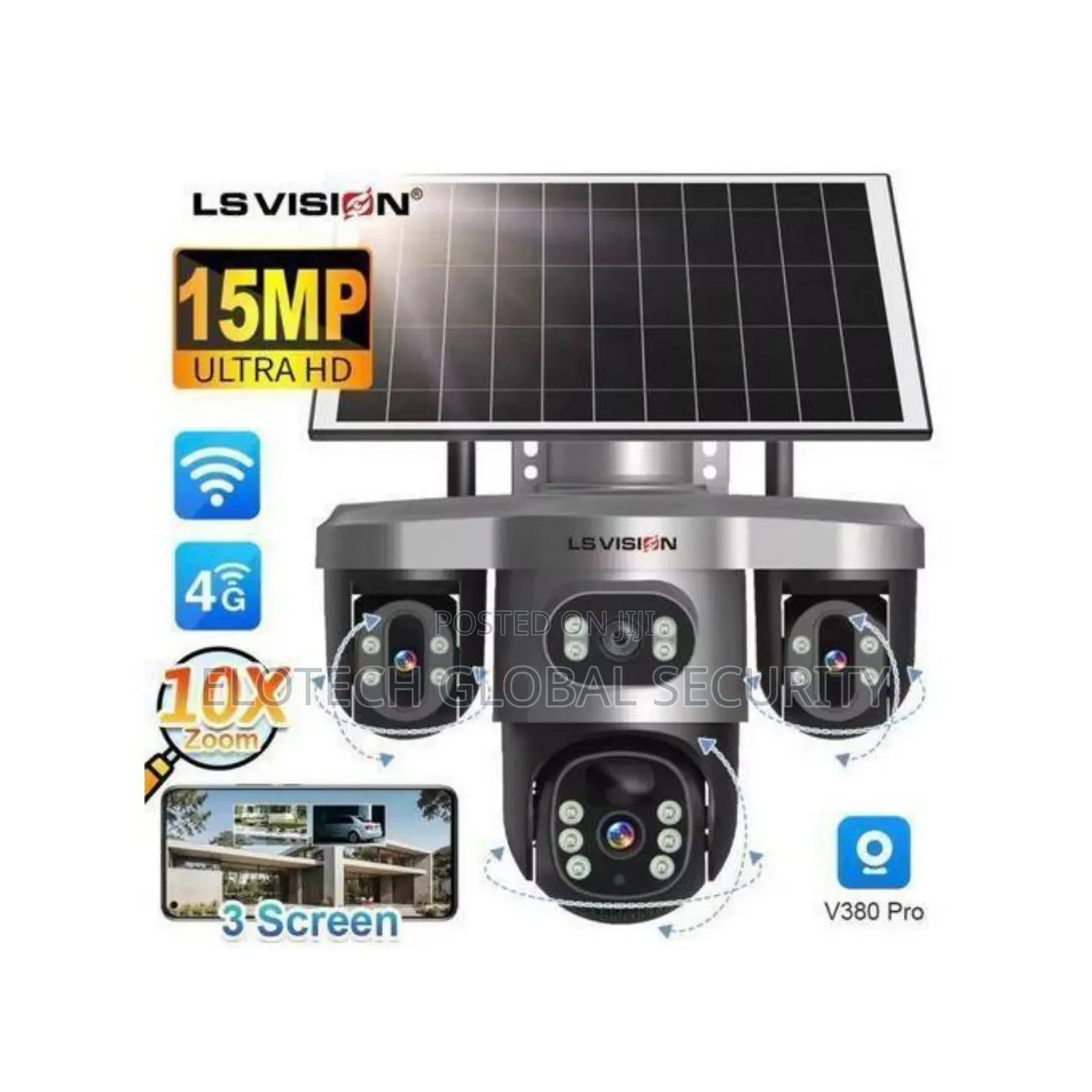 Multi Lens PTZ Camera