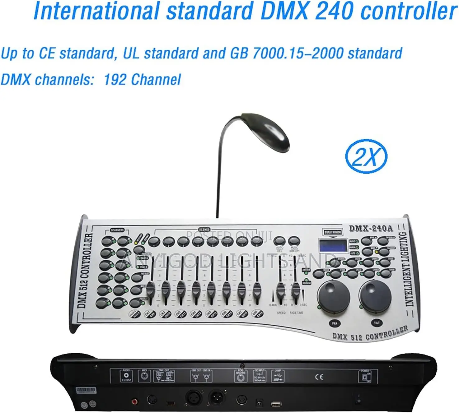 Dmx 240a Console Stage Lighting Controller, Dmx 512 Controller