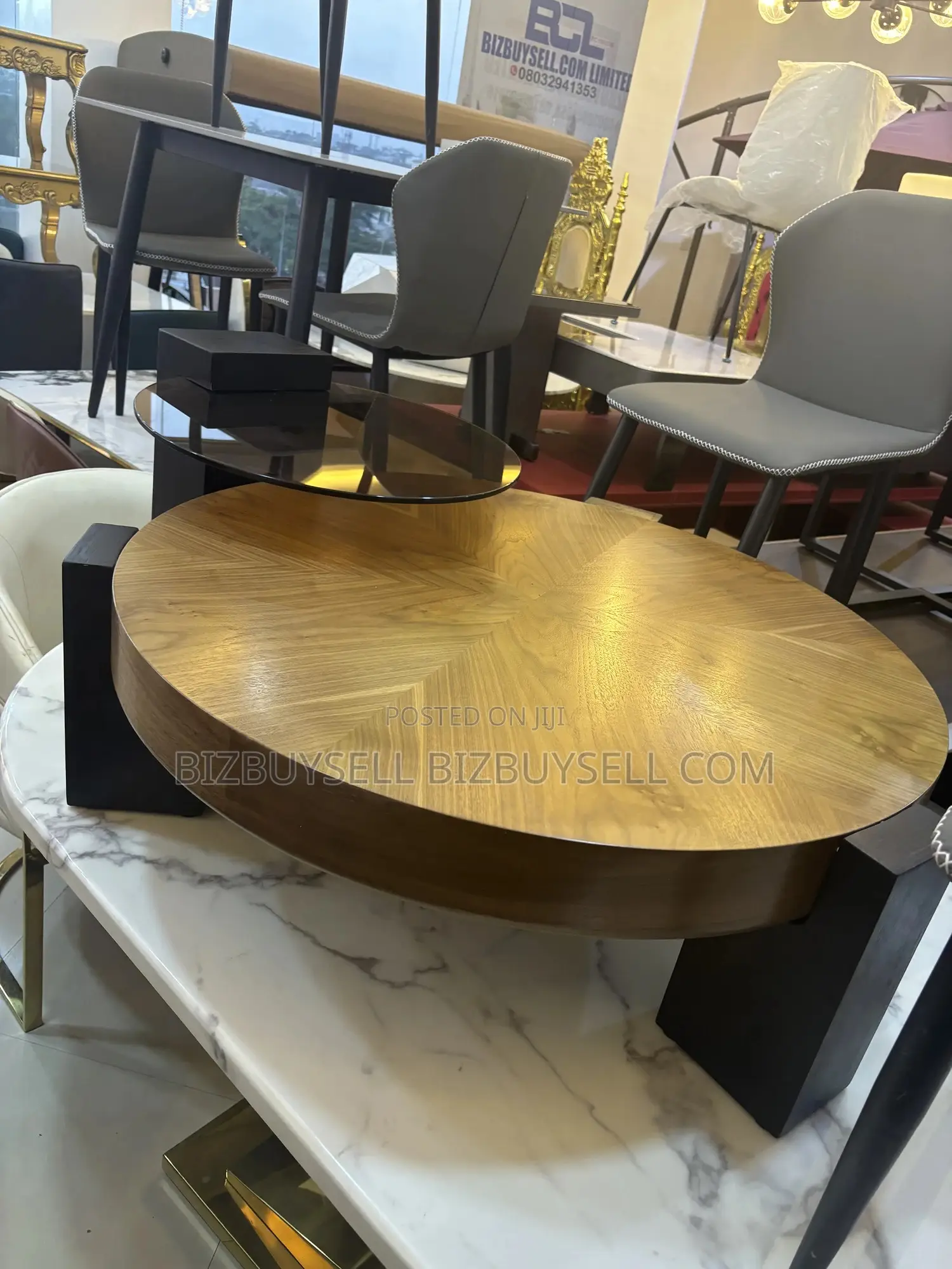 Center Table With Side Stool