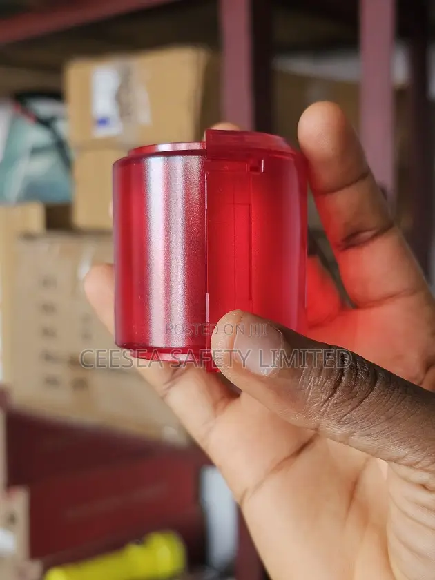 Red Emergency Stop Button Lockout Device Sbl51