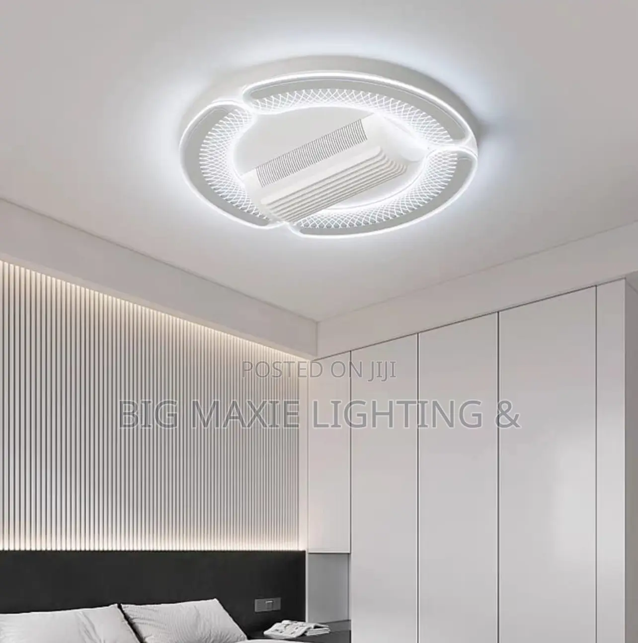 Luxury Bladeless Fan Chandelier