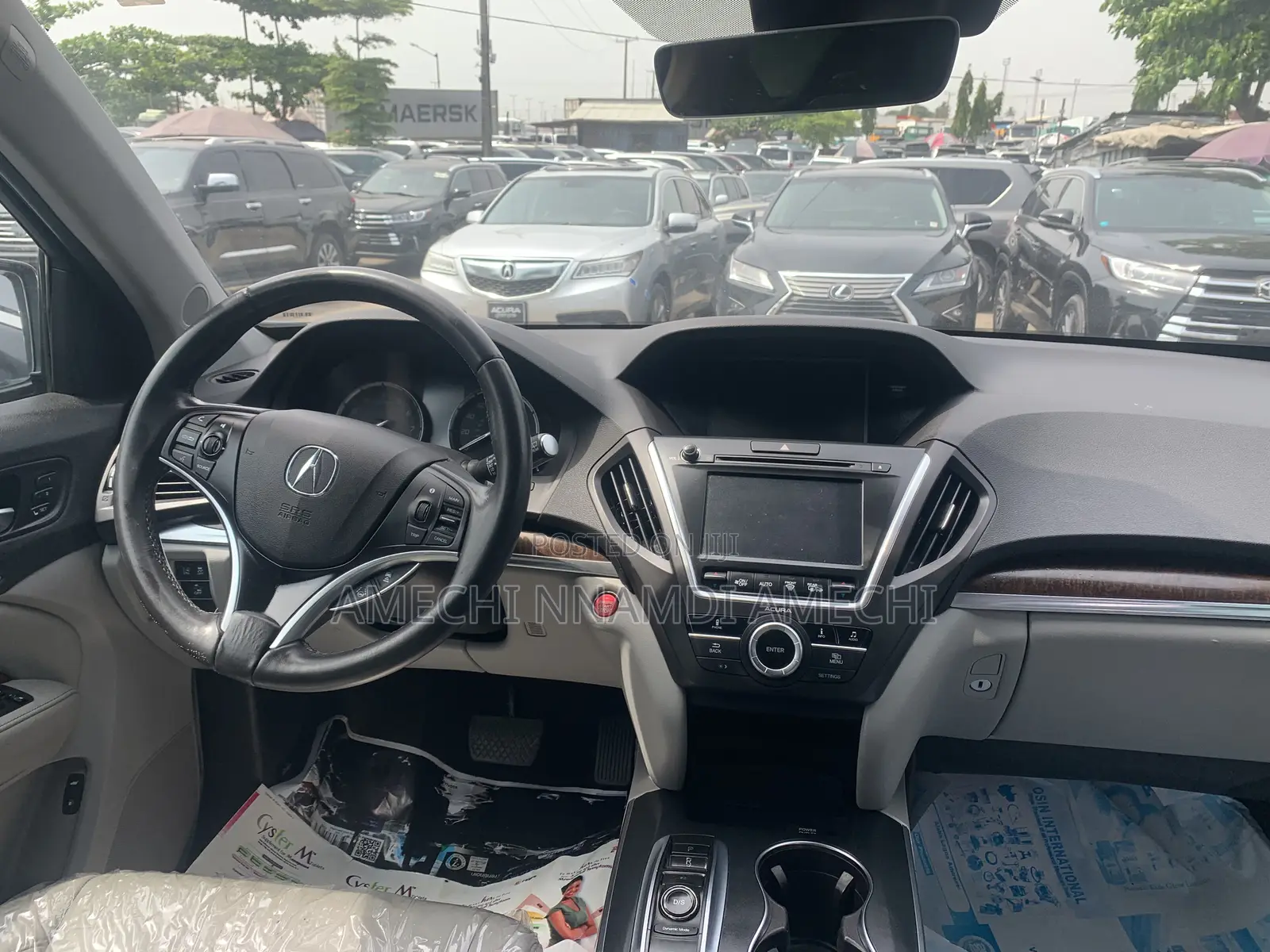 Acura MDX w/Technology & Ent. Pkgs SH-AWD 2018 Gray