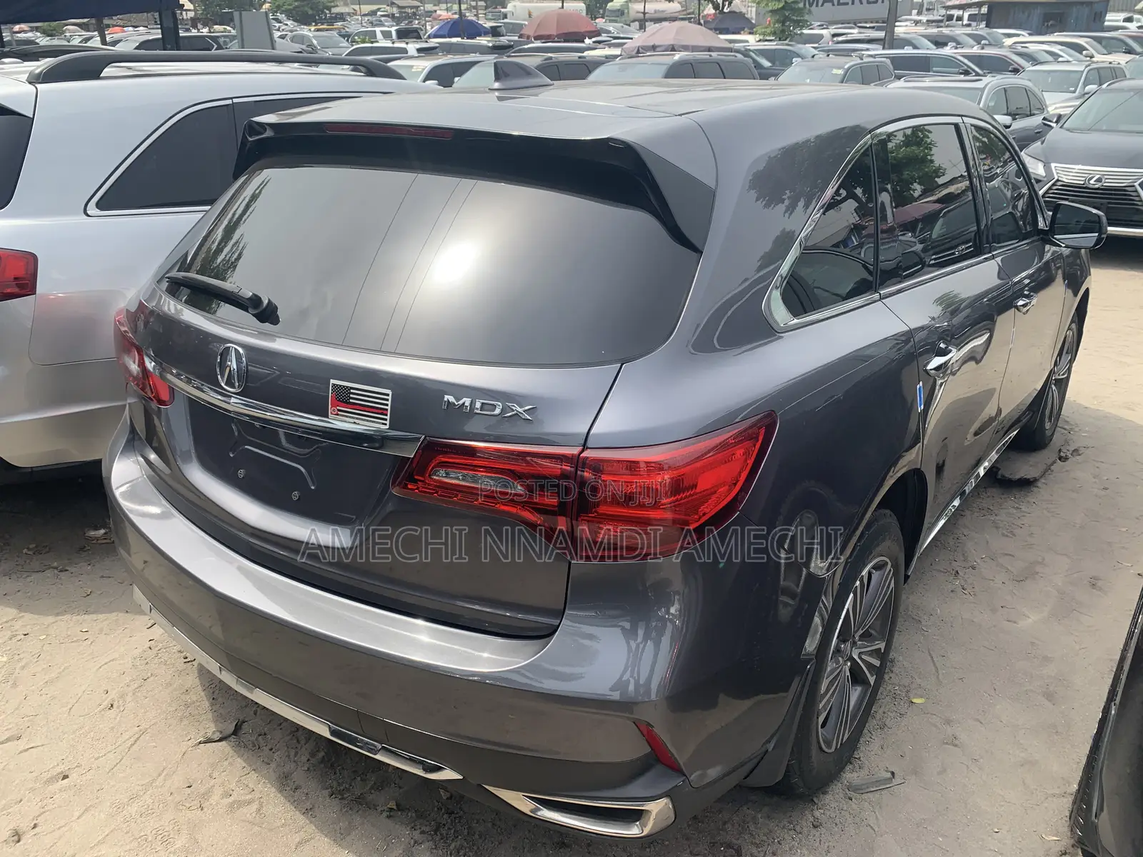 Acura MDX w/Technology & Ent. Pkgs SH-AWD 2018 Gray