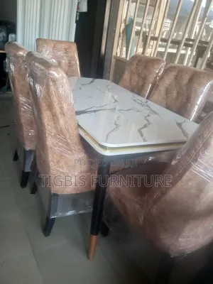 Brown Color Dinning Set