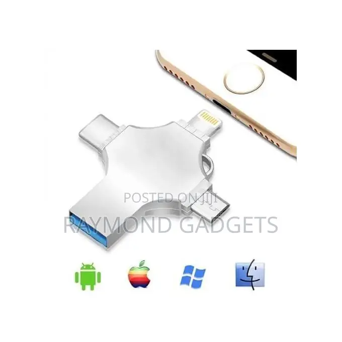 Uniflash 4-in-1 Flash Drive – Ios, Android & Pc 64gb