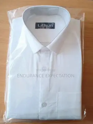 White Packaging Shirt.