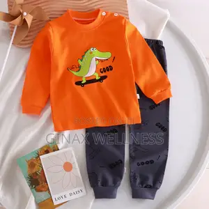 2-Piece Babies Long-Sleeve T-Shirt With Trousers (3-18 Months)