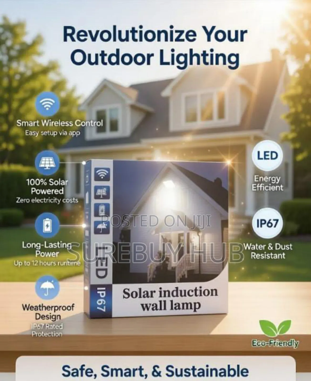 Solar Induction Wall Lamp