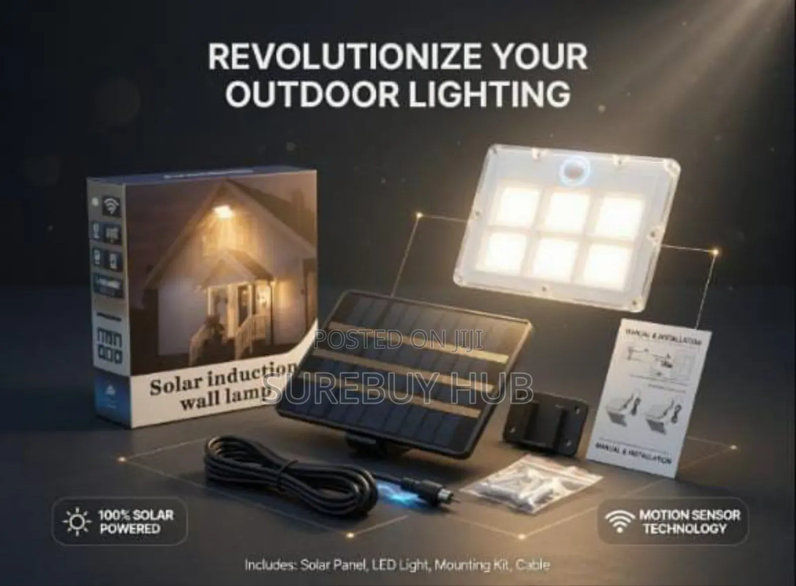 Solar Induction Wall Lamp