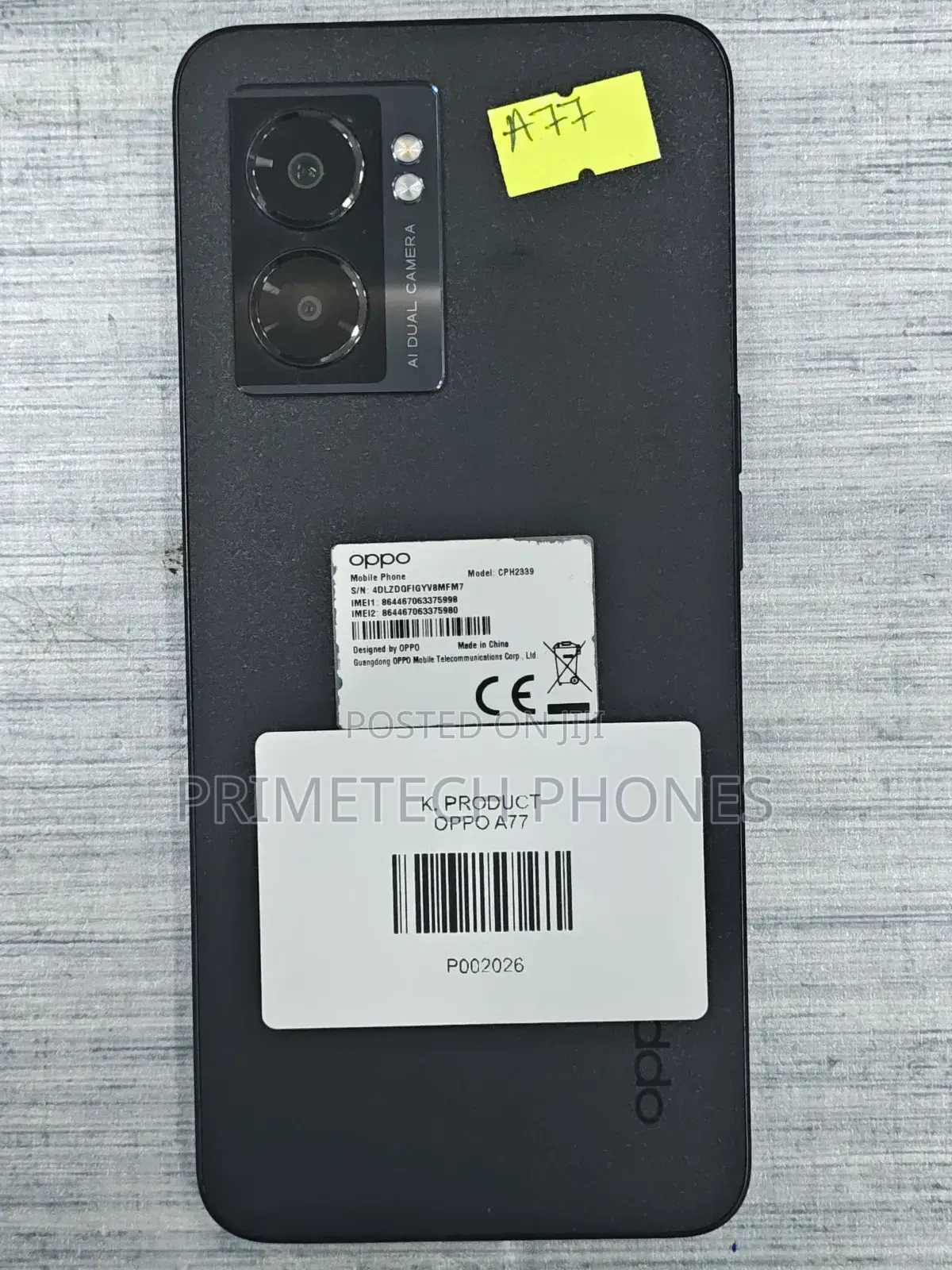 Oppo A77 128 GB Black