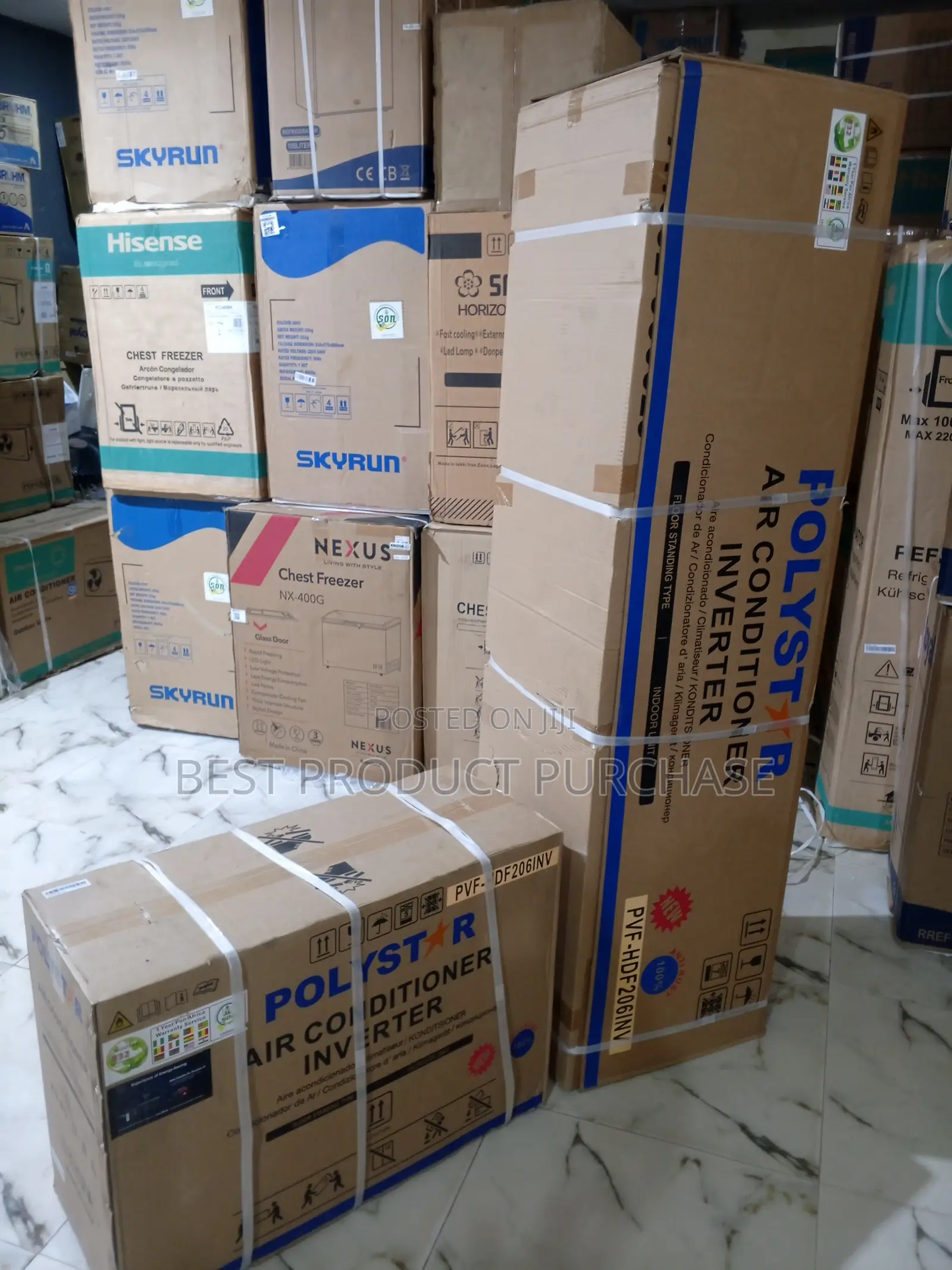 Polystar 2 Ton Standing Ac PVF-Hdf206inv + Standard Kit
