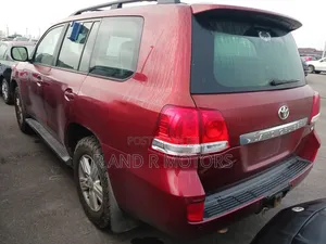Toyota Land Cruiser 2009 Red