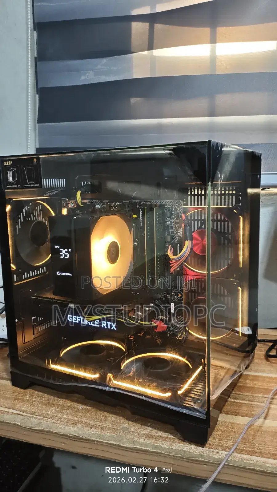 New Desktop Computer 32GB AMD Ryzen 7 SSD 1T