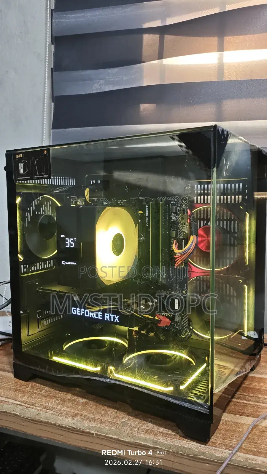 New Desktop Computer 32GB AMD Ryzen 7 SSD 1T