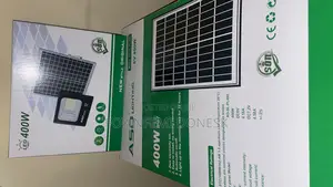 Brand New Floodlight With Solar Panel and Remote
