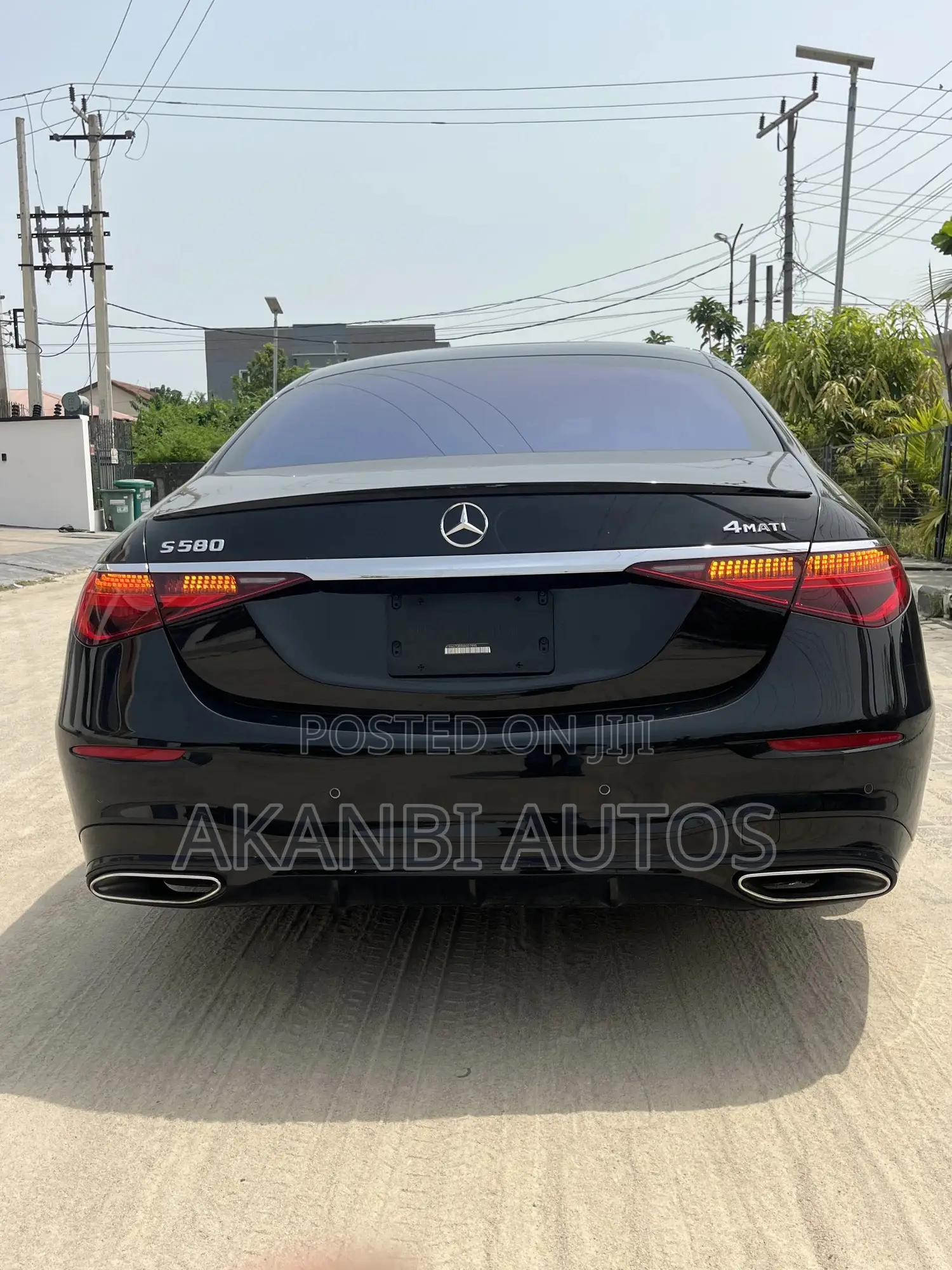 Mercedes-Benz S-Class S 580 4MATIC 2021 Black