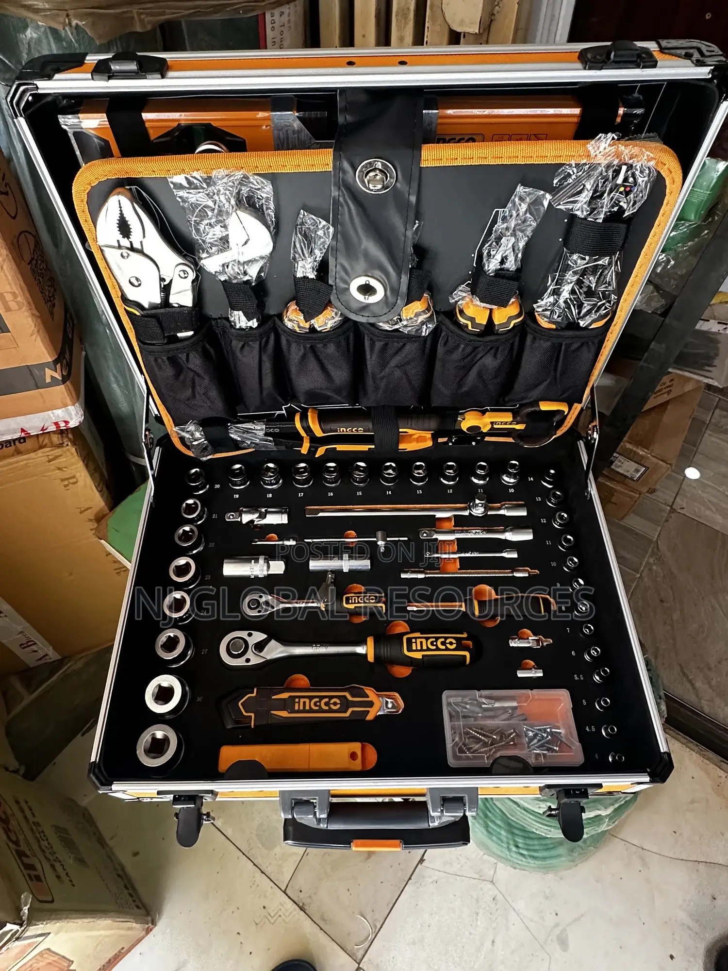 147pcs Handtools Set Ingco Tool Box