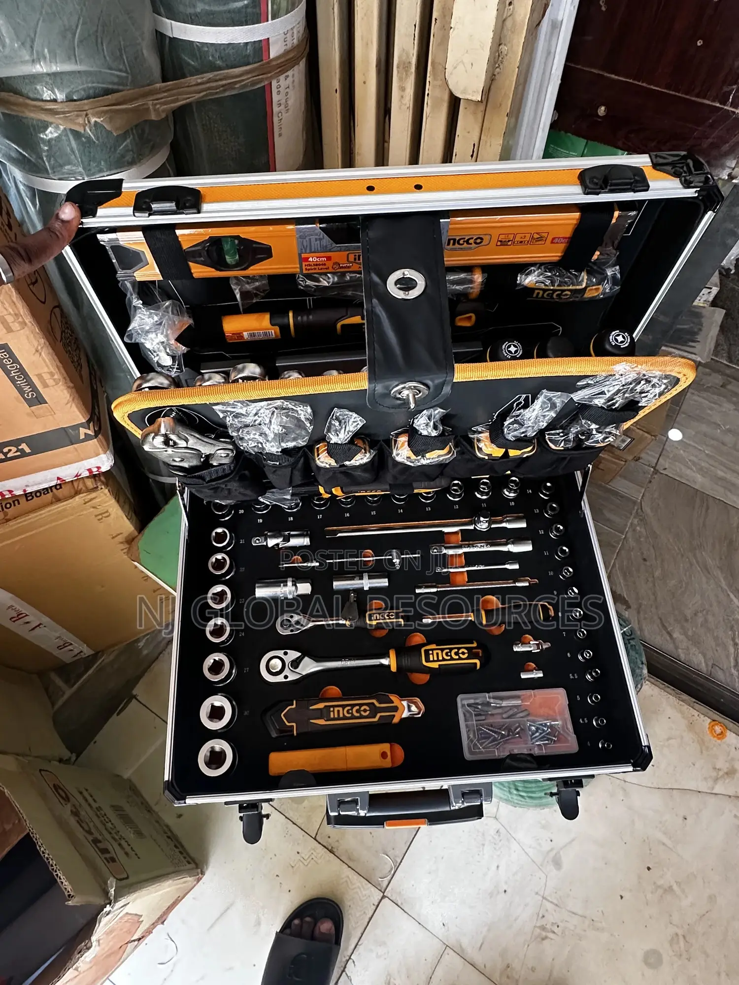 147pcs Handtools Set Ingco Tool Box