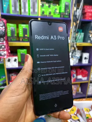 New Xiaomi Redmi A3 Pro 128 GB Black